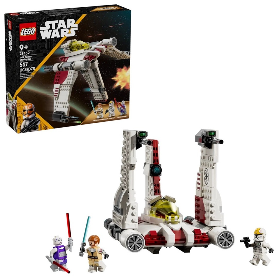 Lego klotsid STAR WARS 75432 V-19 Torrent Starfighter