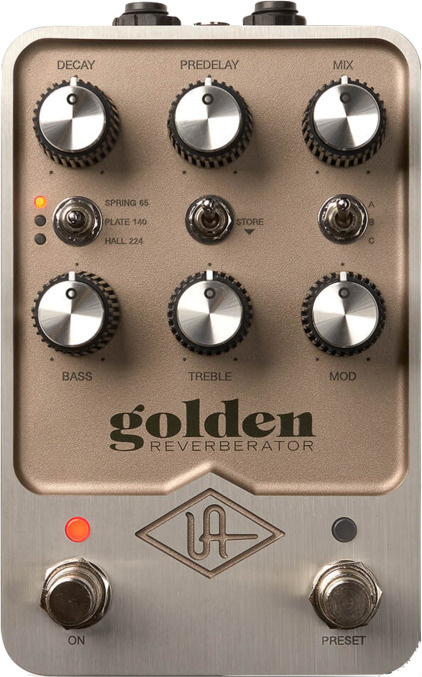 Universal Audio kitarripedaal Golden Reverb pedaal