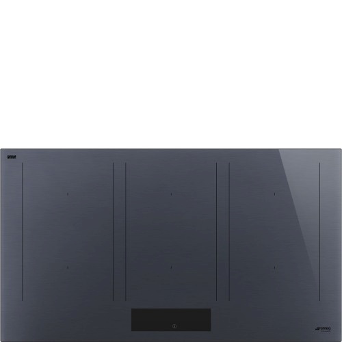 SMEG pliidiplaat SIM1964DG Linea, 6 x induktsioon, fle xi-tsoon, 90cm, lõigatud, neptuun hall