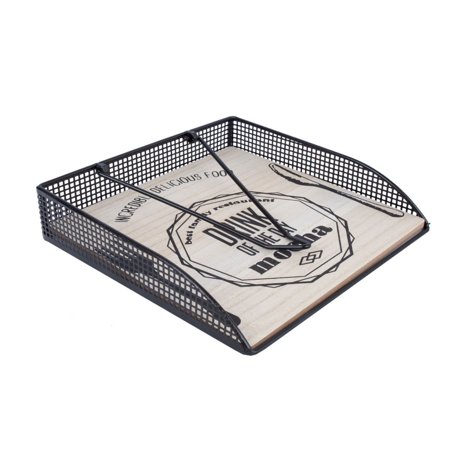 H4Y salvrätikuhoidja Hazel, 20x20x5cm, must