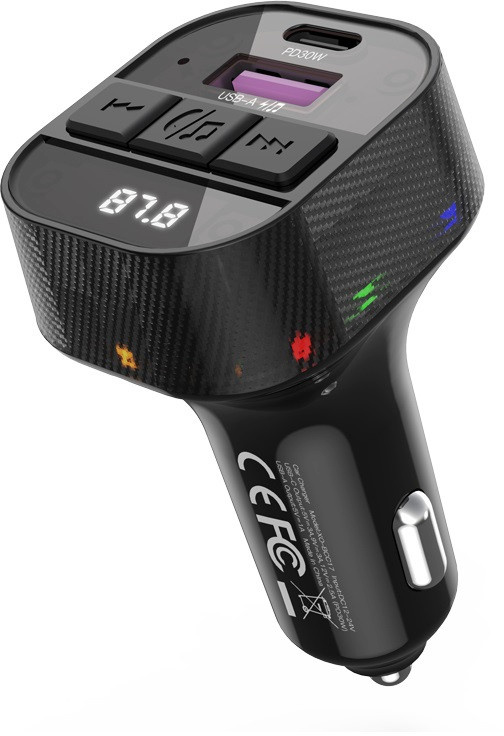 XO FM-saatja/laadija BCC17 BT 30W must