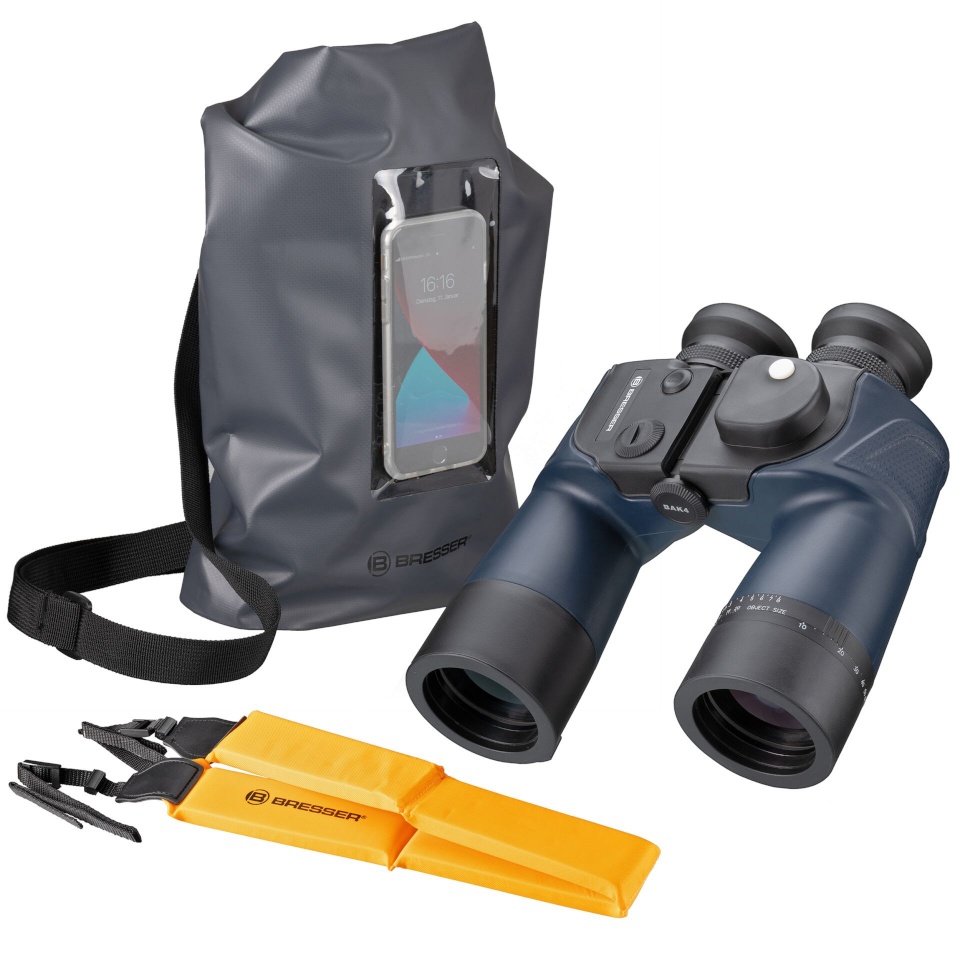 Bresser binokkel BinoSail 7x50 Sailing Compass Binoculars