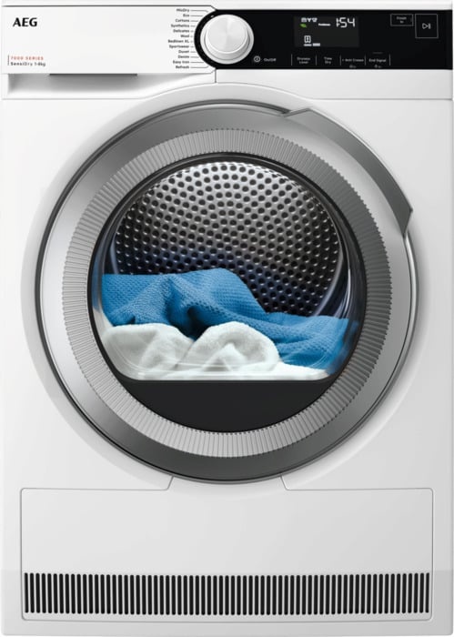 AEG kuivati TR733W85W Series 7000 SensiDry Tumble Dryer, 8kg, valge