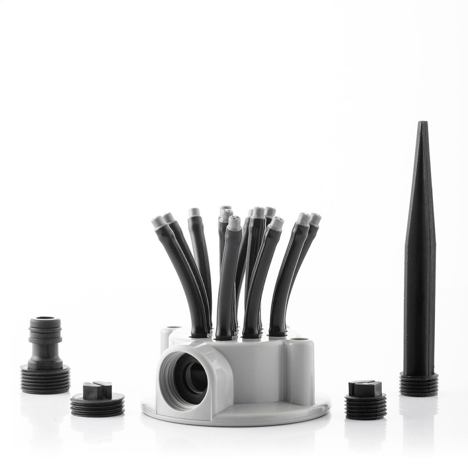 InnovaGoods aiavee sprinkler V0103728 Klerdden 360º Garden Water Sprinkler, hall