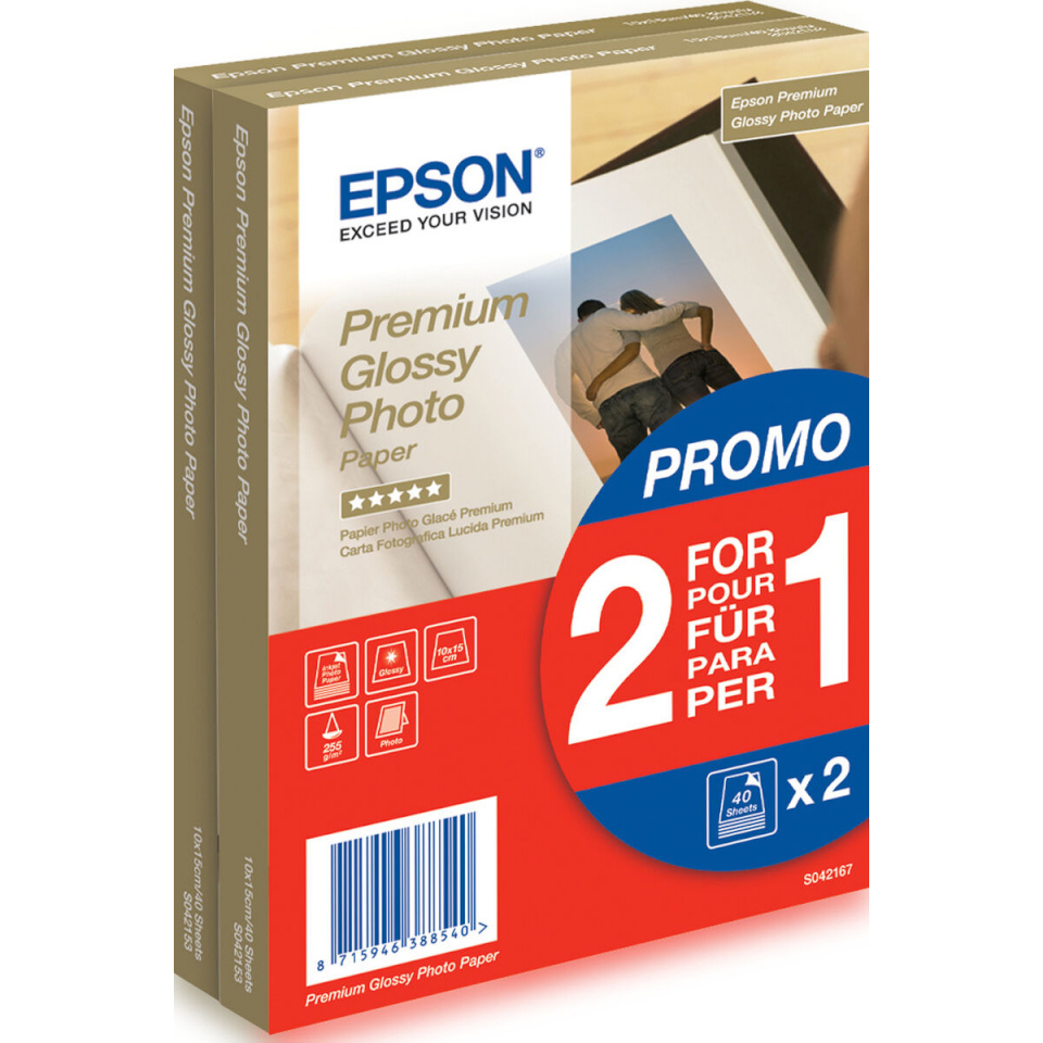 Epson Läikiv Fotopaber 235B904 80 Lehed 1tk