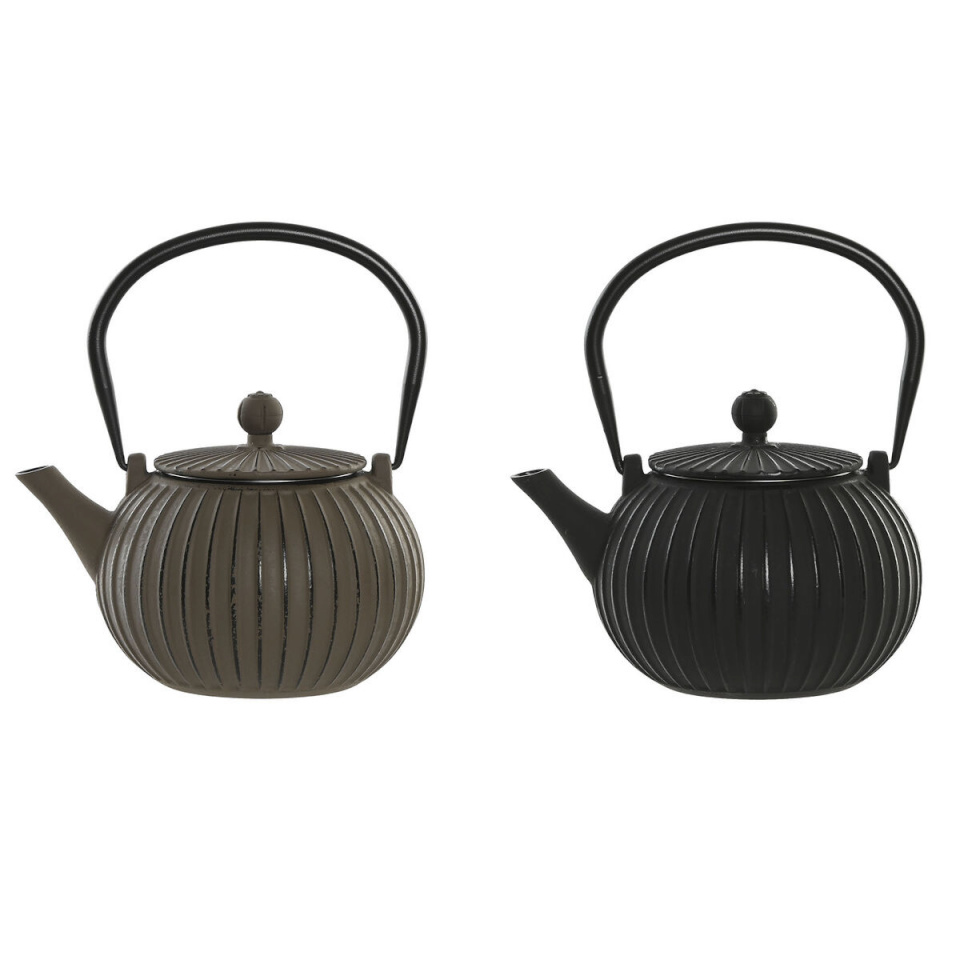 Home ESPRIT Teekann must beež Roostevaba teras Raud 1 L (2tk)