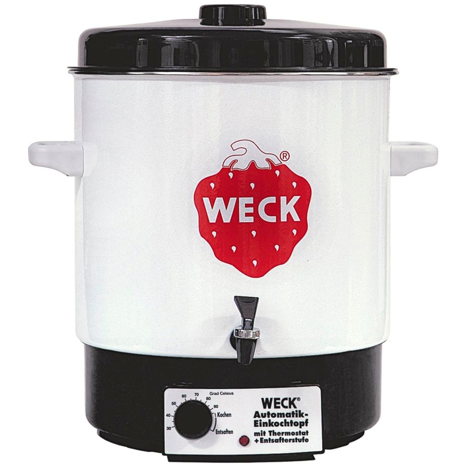Weck pastöriseerija Preserving Cooker with Tap, valge