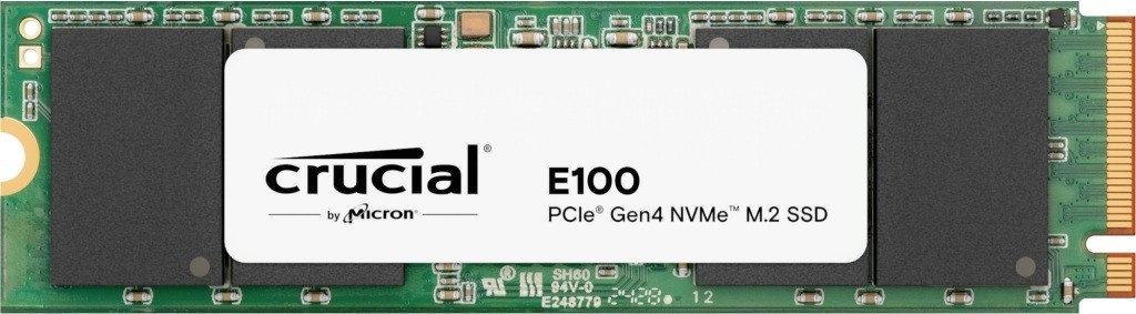 Crucial kõvaketas SSD E100 2TB M.2 NVMe 2280 PCIe 4.0 5000/4500 MB/s