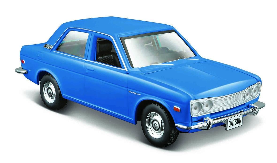 Maisto Composite model Datsun 510 1971 sinine 1/24