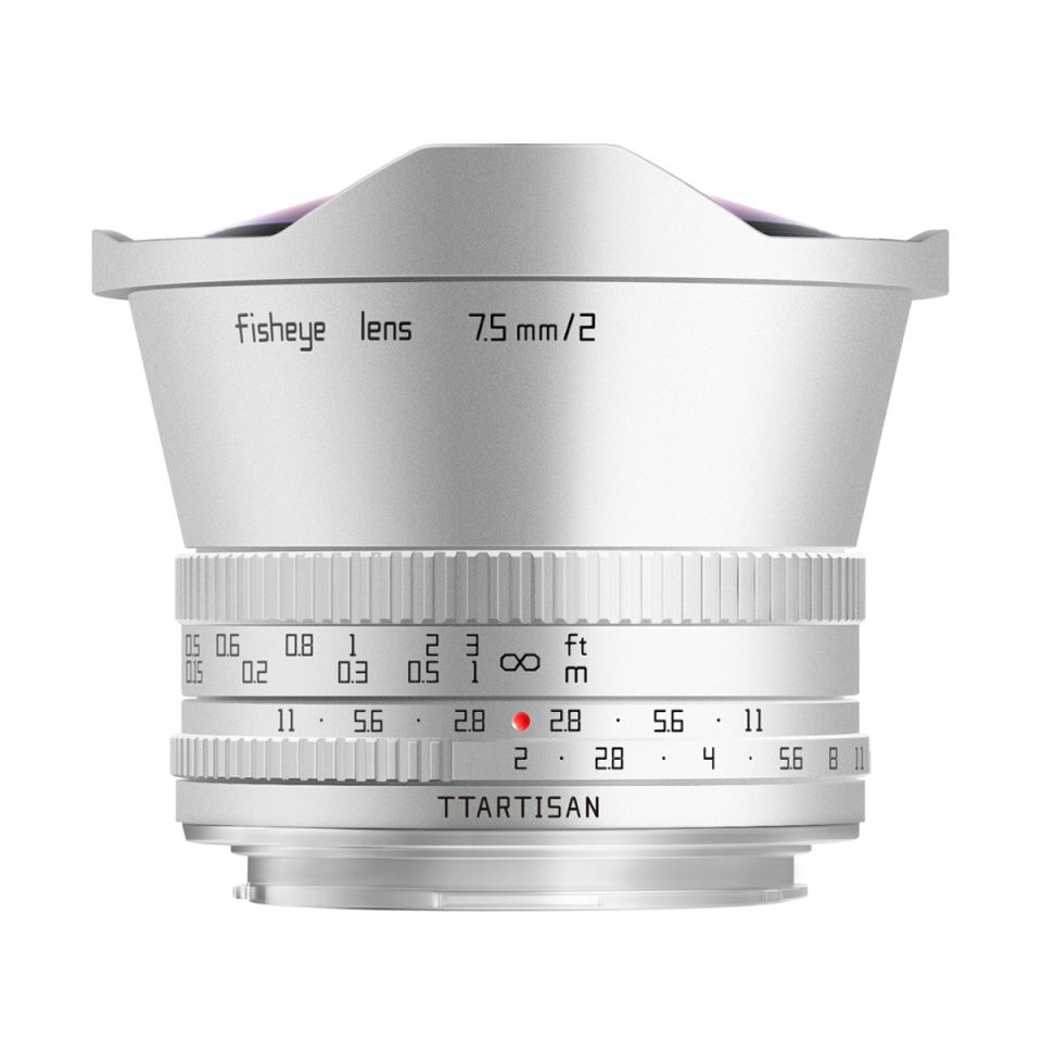TTARTISAN 2.0/7.5mm kõrge bedaaniga, MFT, kalasilm-lääts