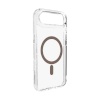 Puro Lite Mag Case Compatible with MagSafe for iPhone 17 Air - Transparent with Brown Ring pruun / iPhone 17 Air