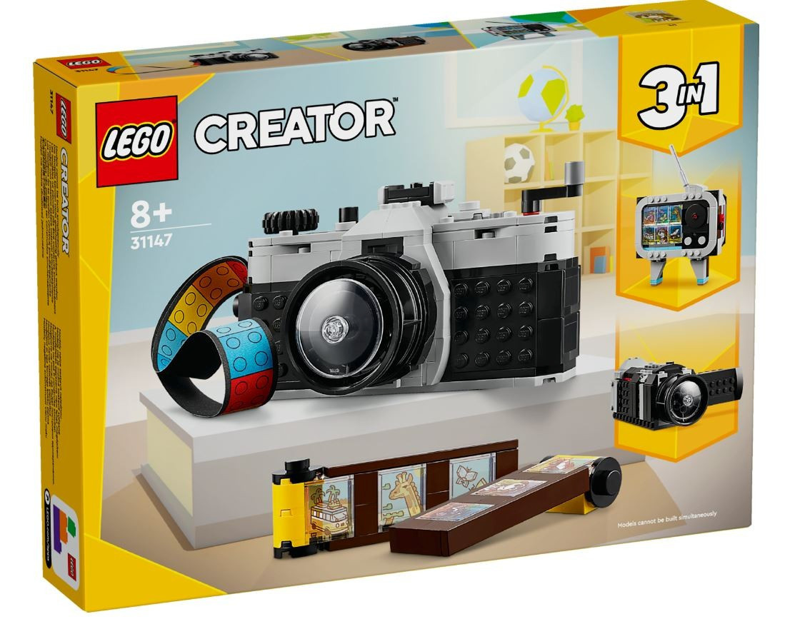 LEGO klotsid 31147 Creator 3-in-1 Retro Kamera