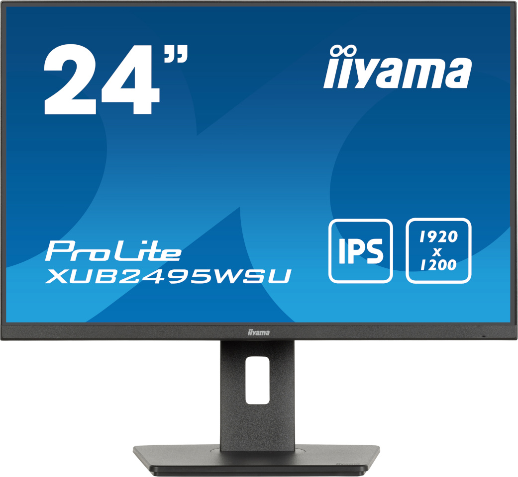 iiyama monitor 61.1cm (24") XUB2495WSU-B7 16:10 HDMI+DP+USB-C Lift Retail