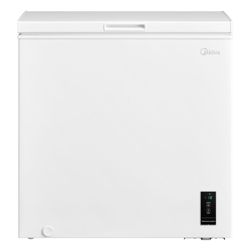 Midea sügavkülmik | MDRC280FEE01 | Energy efficiency class E | Chest | Free standing | Height 85cm | Total net capacity 198 L | valge