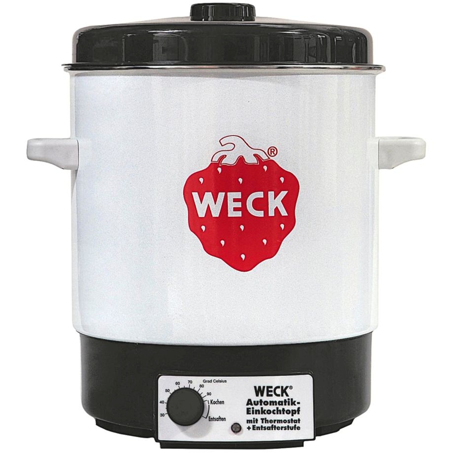 Weck pastöriseerija Preserving Cooker Enamel, valge