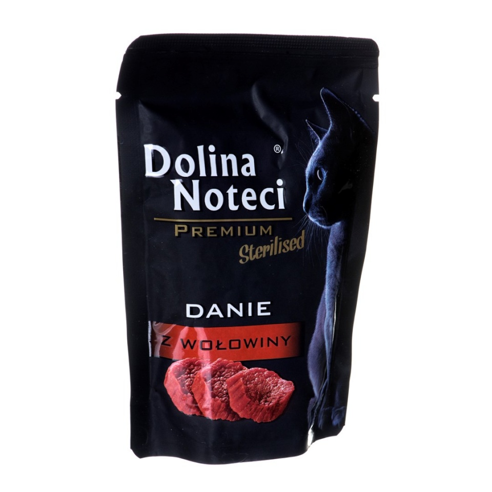 Dolina Noteci kassitoit Premium Sterilised Beef dish - Wet Food for sterilised Cats - 85g