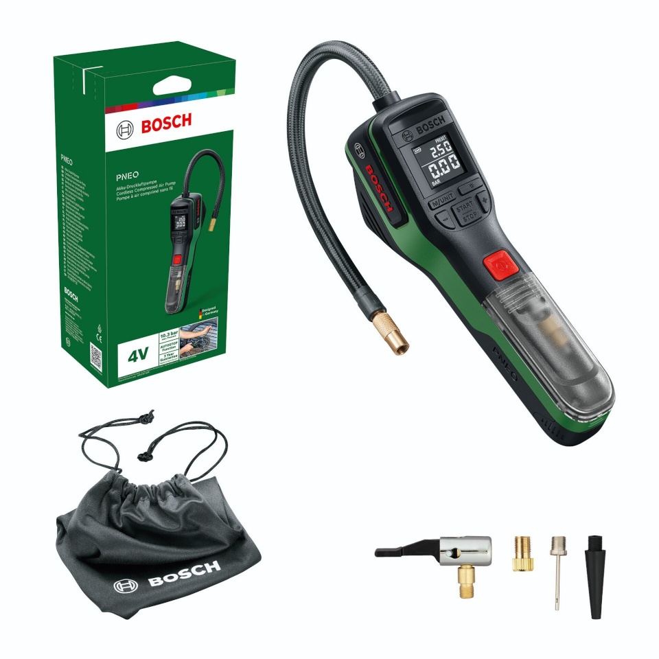 Bosch kompressor Bosch PNEO, Werkzeugtasche Akku-Druckluftpumpe