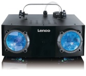 Lenco Udu- ja valgusemasin LFM110BK, must