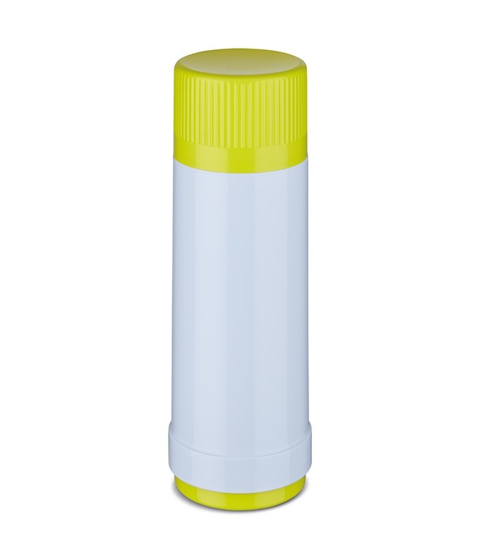 ROTPUNKT termospudel Glass thermos, capacity 0.750 l, polar-el.-summer squash (valge-kollane)