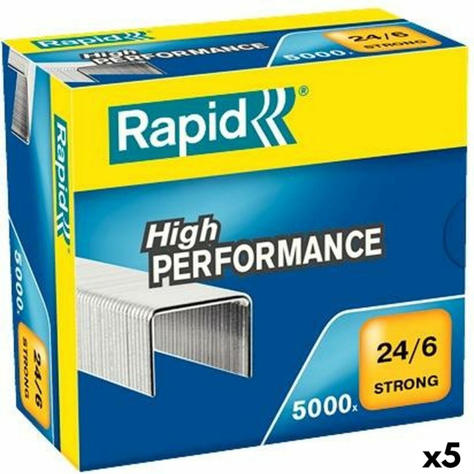 Rapid klambrid 24/6 6 mm 5tk