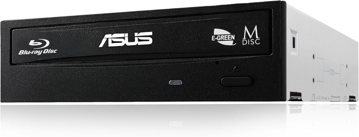 Asus blu-ray kirjutaja BW-16D1HT lauaarvutile, must