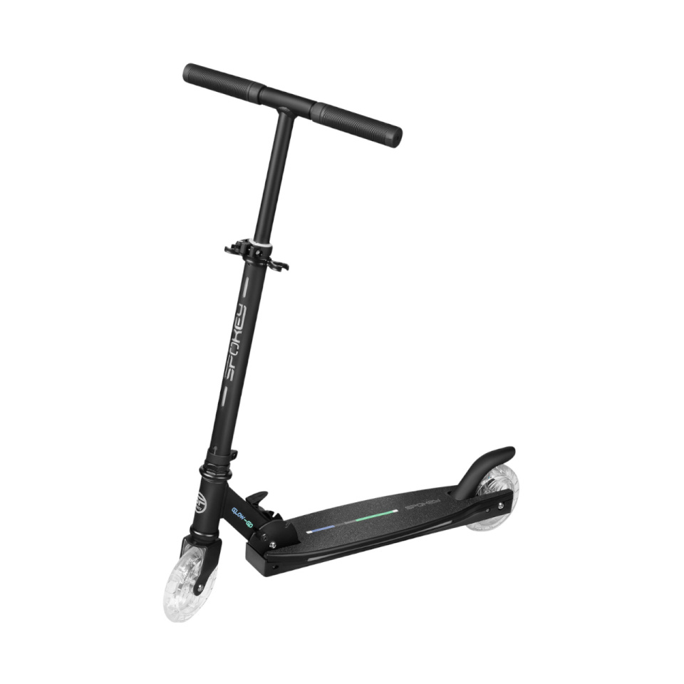 Spokey tõukeratas Glow-Go must 944778