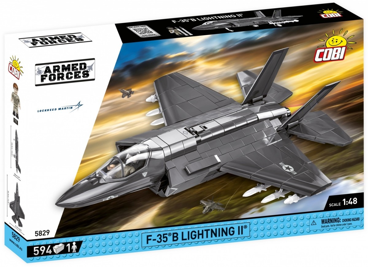 Cobi klotsid Blocks Armed Forces F-35B Lightning II 594 blocks