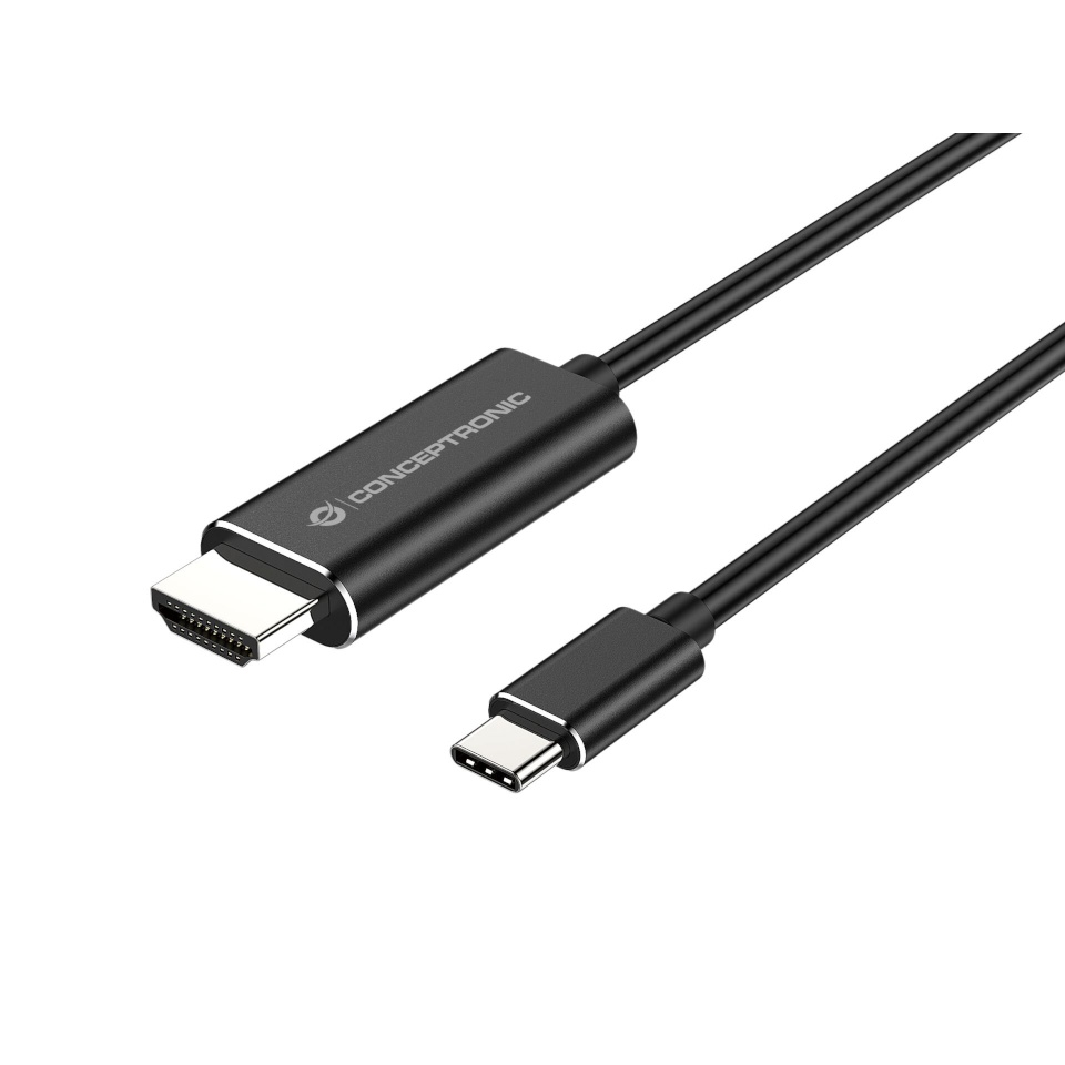 Conceptronic ABBY04B USB-C to HDMI-kaabel