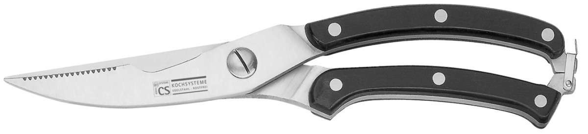 CS Kochsysteme kanakäärid 029722 Chicken Scissors, must