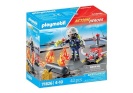 Playmobil klotsid 71826 Action Heroes 71826 Firefighter with Water Pump