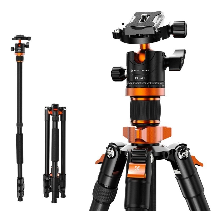 K&F statiiv Concept K254A3 Tripod with BH-28L ball head