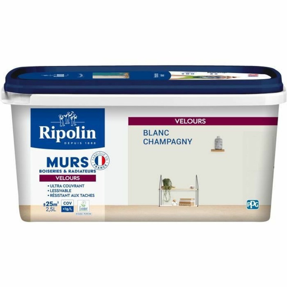 Ripolin akrüülvärv valge akrüül 250ml