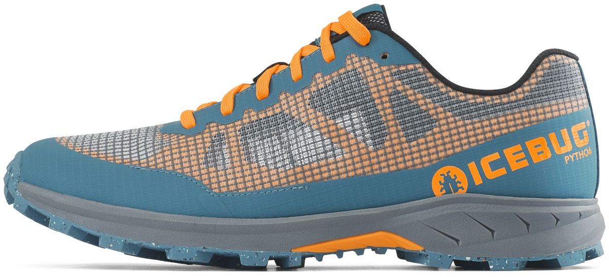 Icebug maastikujooksu jalatsid H91001-0B---384 Men Pytho6 RB9X Petroleum/Orange