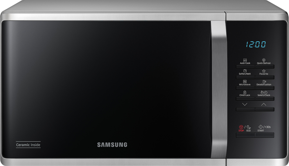 Samsungi mikrolaineahi MS23K3523AS mikrolaineahi, hõbedane