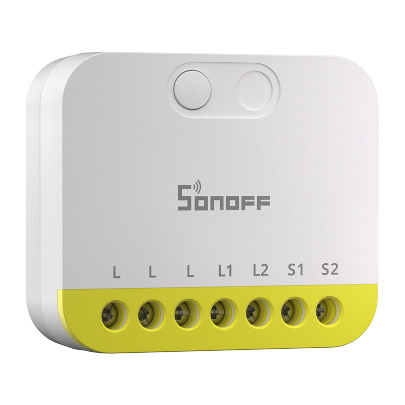 Sonoff nutikodu moodul Two-Channel Mini Switch without N MINI-ZB2GS-L ZigBee, valge
