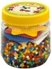 Dante Hama Beads and washers in bucket