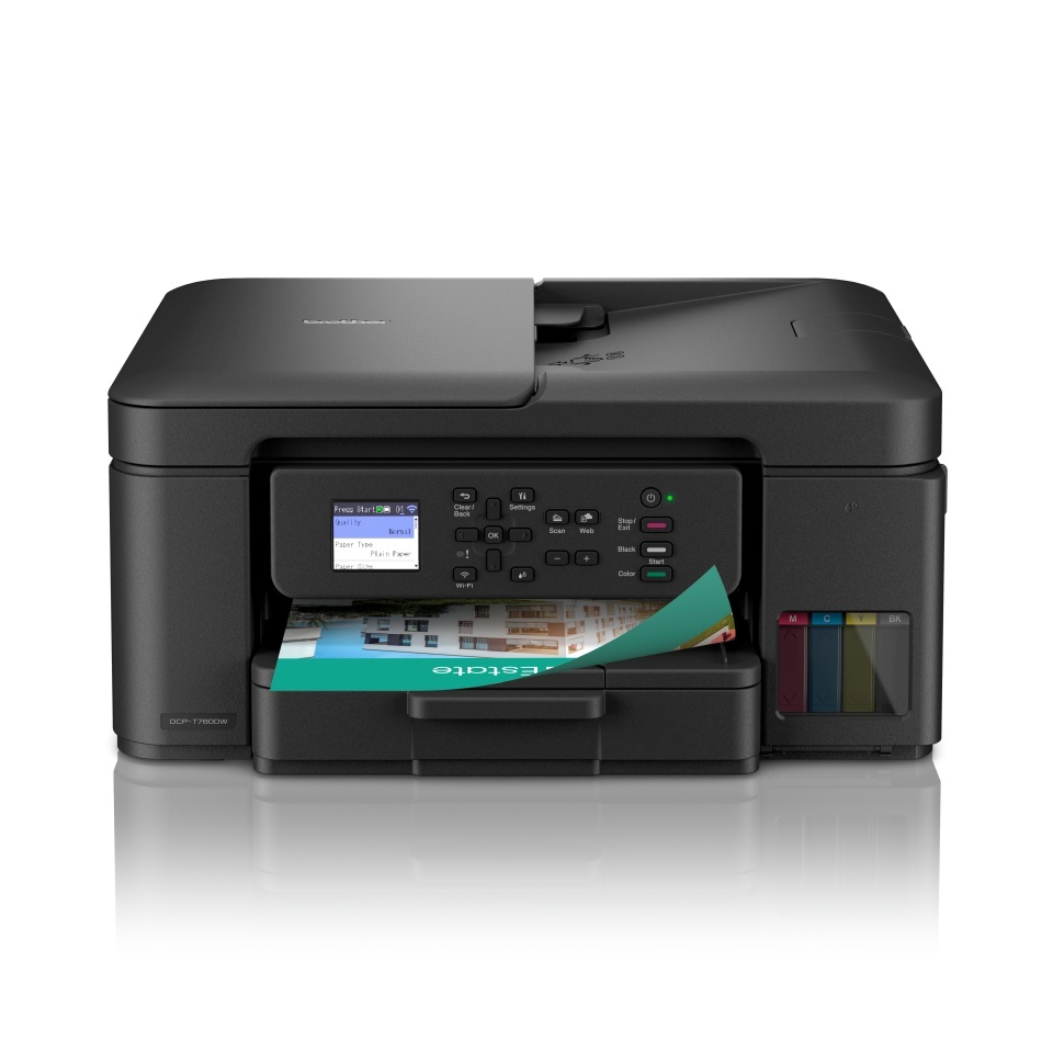 Brother printer Wireless Printer with ADF DCP-T780DW Inkjet Colour 3-in-1 A4 Wi-Fi must