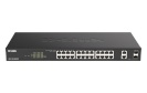 D-Link switch DGS-1100 Series Gigabit Smart Managed Switches DGS-1100-26MPV2 Managed L2, Desktop/Rackmountable