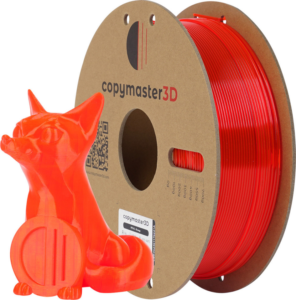 Copymaster3D PET-G 3D printeri niit, 1,75 mm, oranž