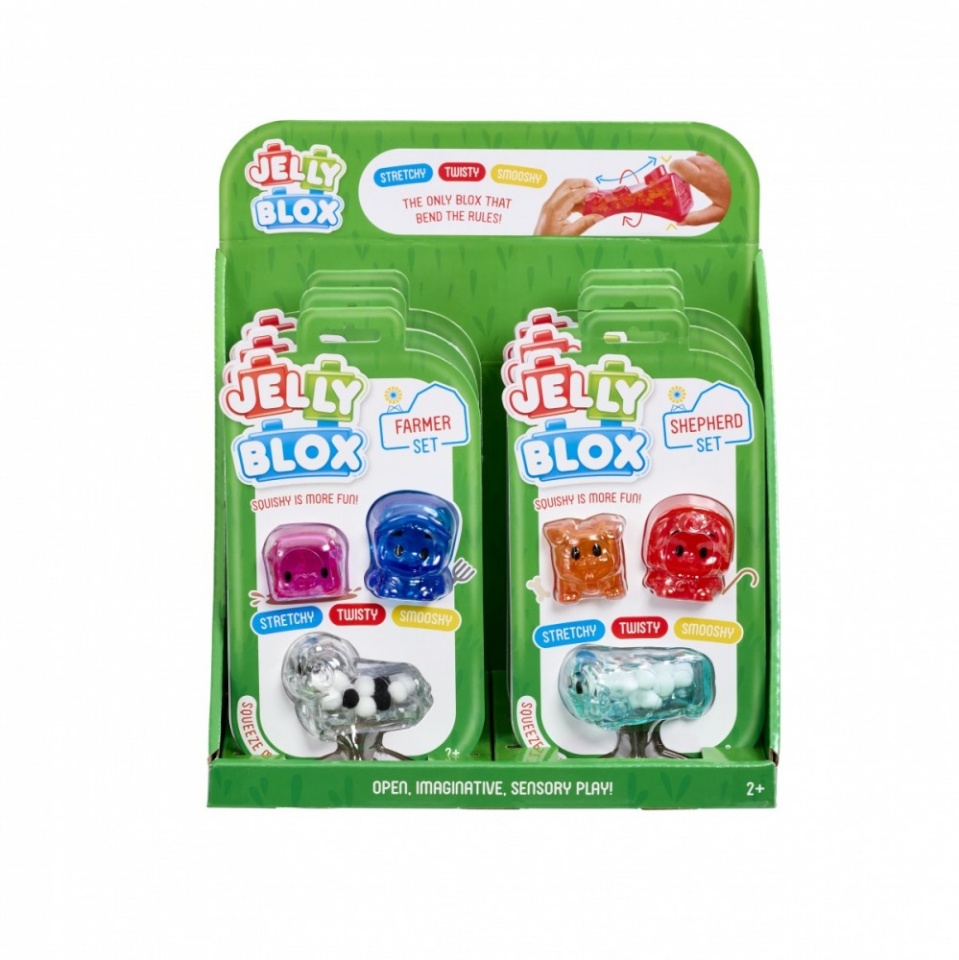 Goliath mängufiguur Set figurek Jelly Blox Farm Friends mix