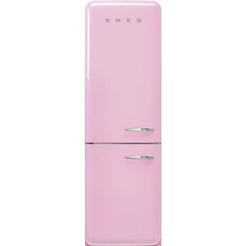 Smeg külmik FAB32LPK6 50-ndate stiil, NoFrost, 196cm, 234/97 l, 35dB, elektrooniline juhtimine, pastellroosa