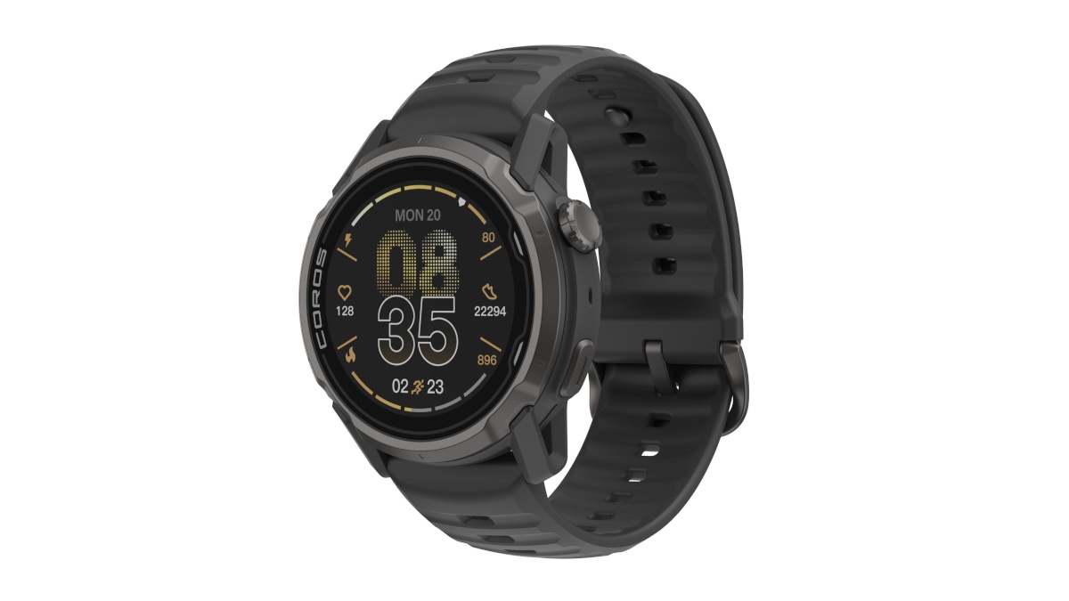 Coros Watch Apex 4 spordikell, 42 mm, must