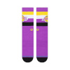 Stance sokid LAKERS ST CREW suurus 43-47 lilla/kollane/must