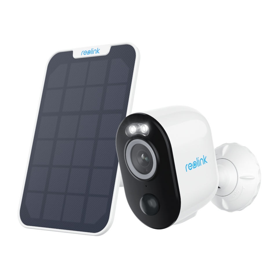 Reolink turvakaamera Wi-Fi Security Camera with Motion Spotlight and Solar Panel, valge