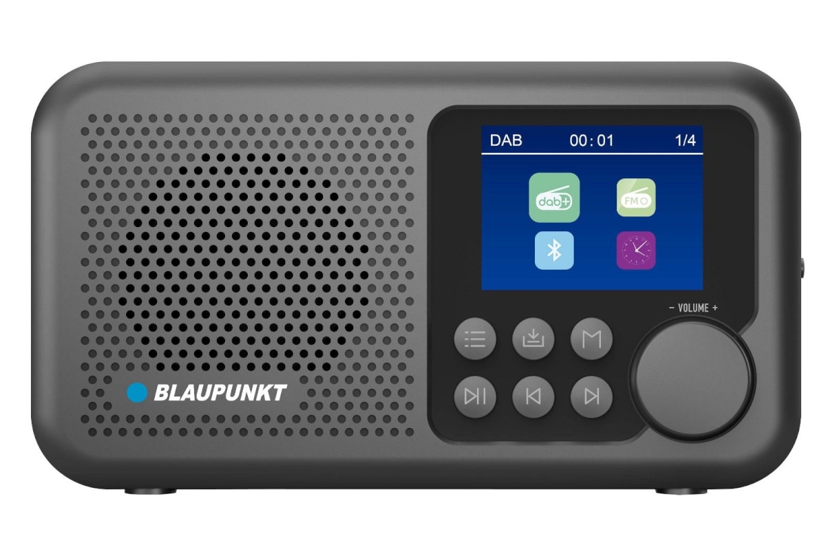 Blaupunkt raadio Portable DAB DR8BK, must