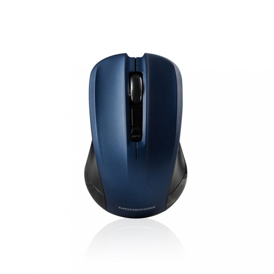 Modecom hiir WM9.1 must AND sinine WIRELESS OPTICAL MOUSE