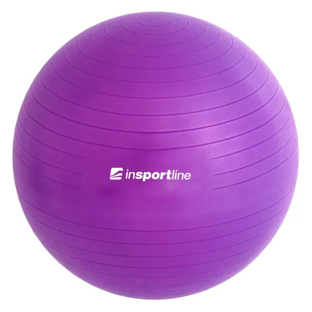 Insportline Võimlemispall 85 cm lilla kandevõime 600 kg