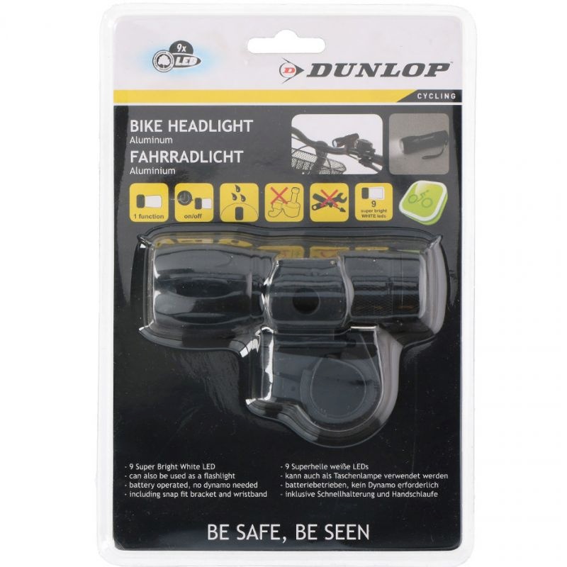 Dunlop rattatuli Bike Headlight 9 LED 41688