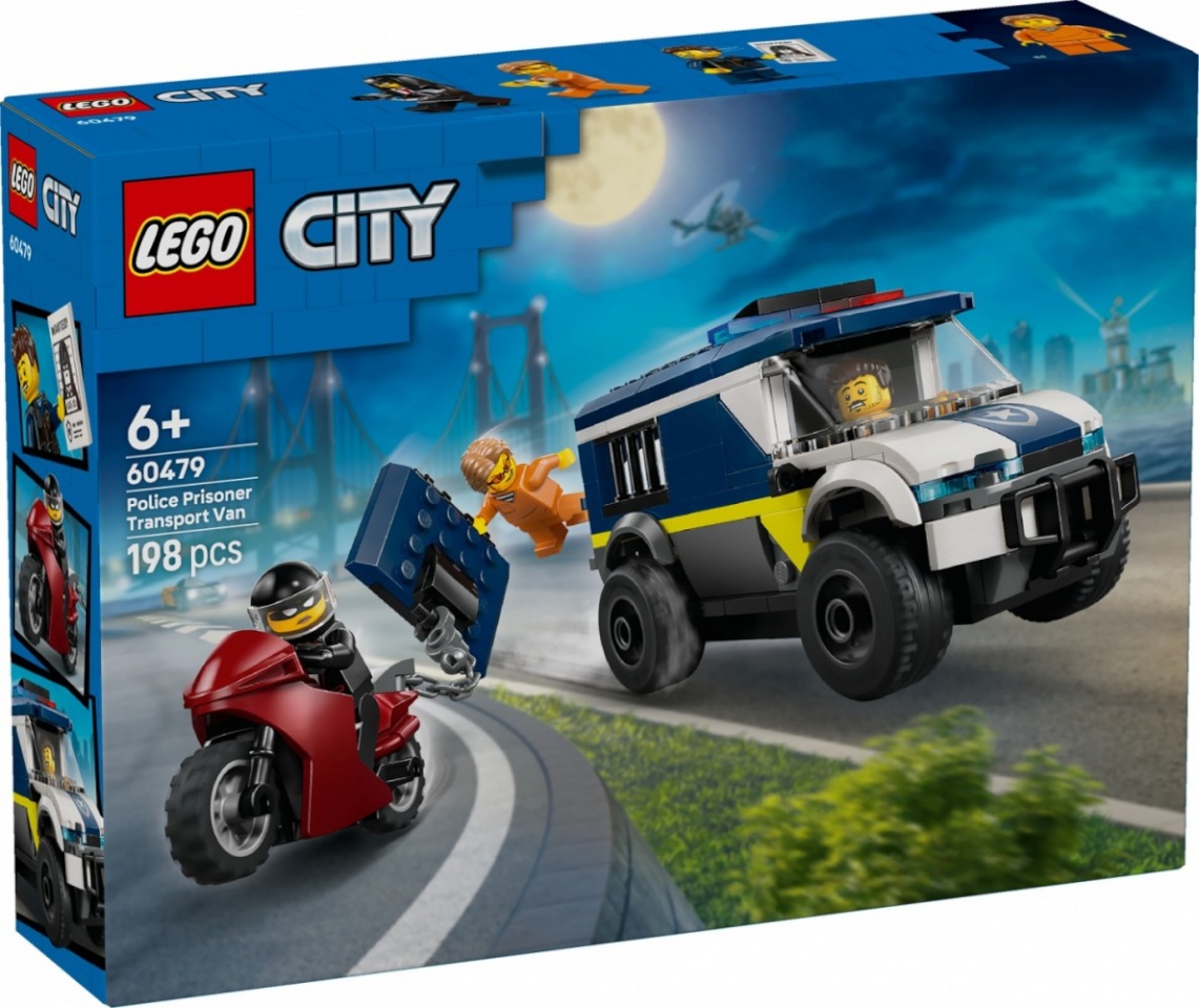 Lego klotsid Blocks City 60479 Police Prisoner Transport Van