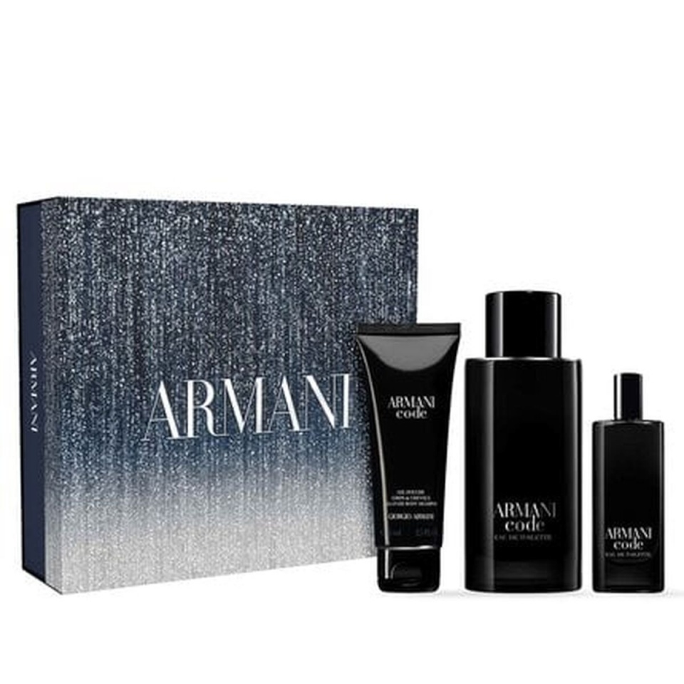 Armani meeste parfüümi komplekt Code Men 3-osaline